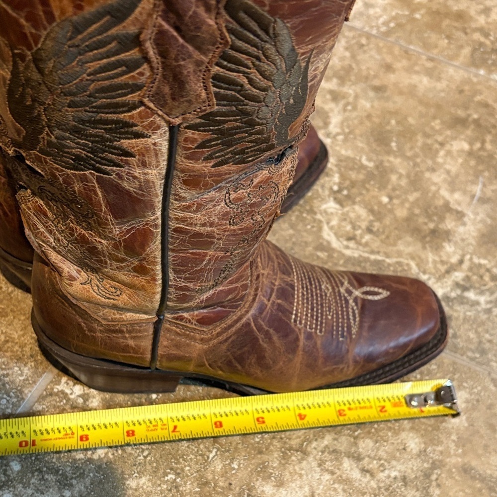 Very Volatile Brown Western Boots - Picture 14 of 16
